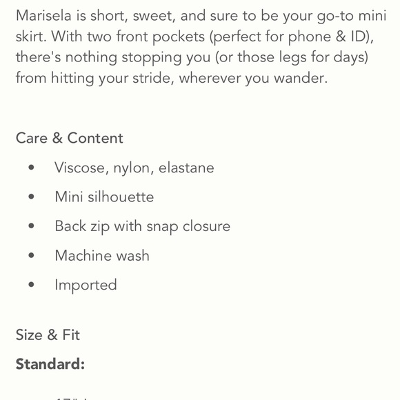 The Marisela Mini Skirt by Maeve by Anthropologie - NWT Size Medium - Picture 10 of 11